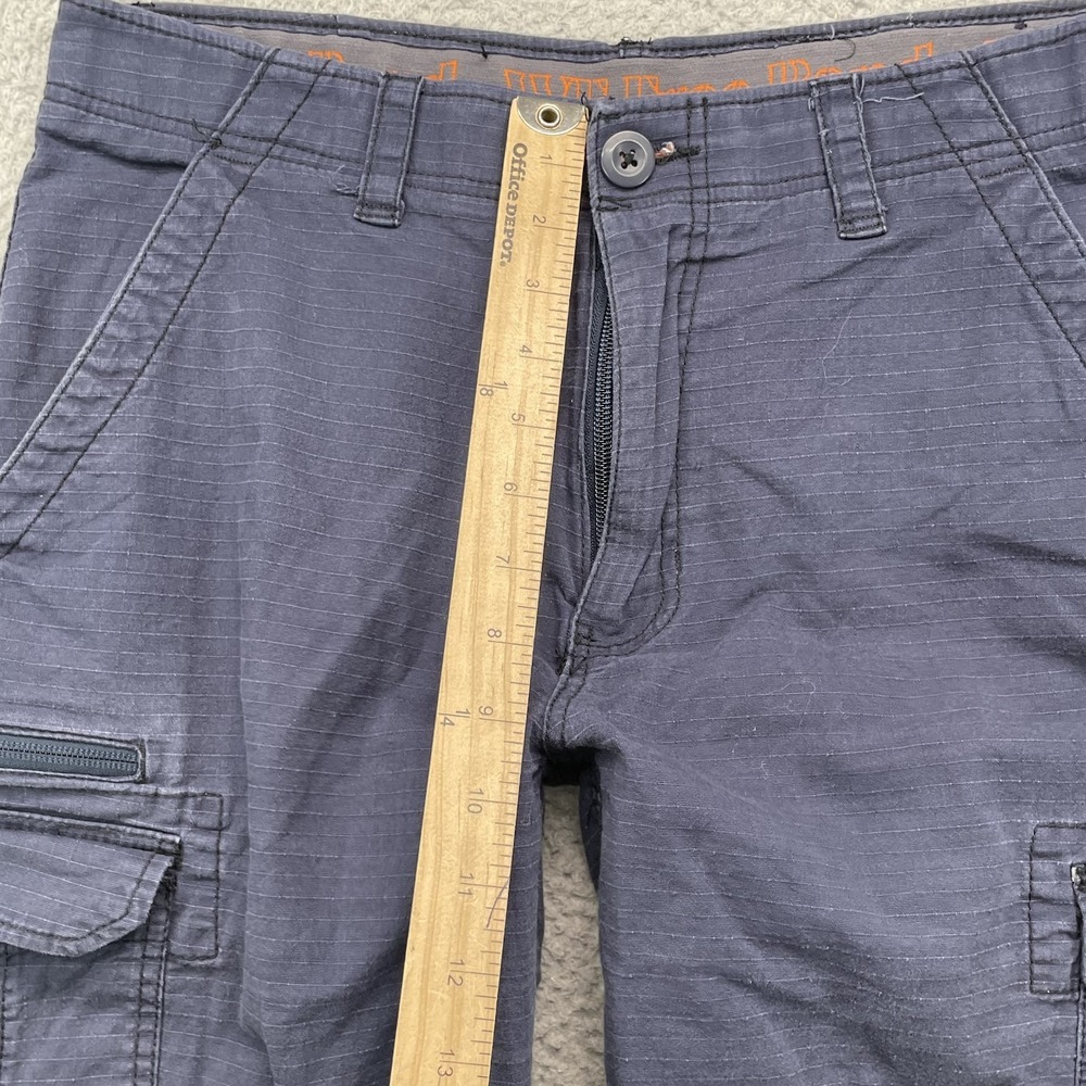 Wearfirst Cargo Shorts Men's 33* Navy Ripstop Gorpcore Academia Outdoors Utility - Picture 5 of 9